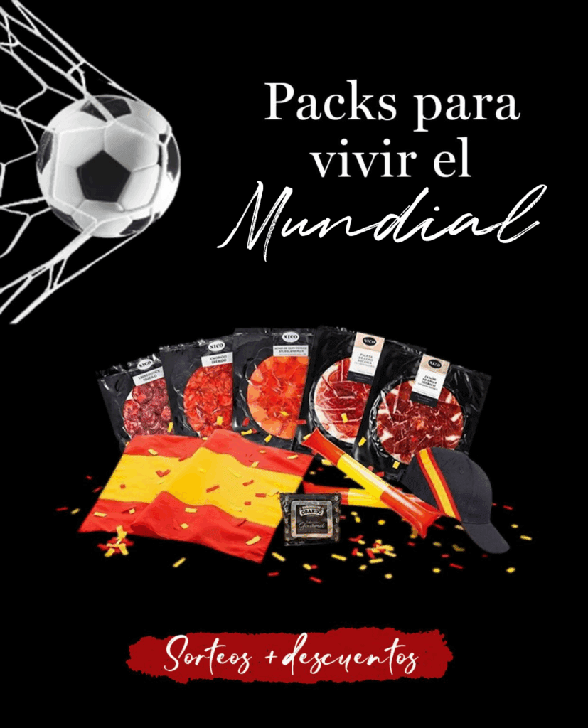 Packs para vivir el Mundial: Sorteos y descuentos
